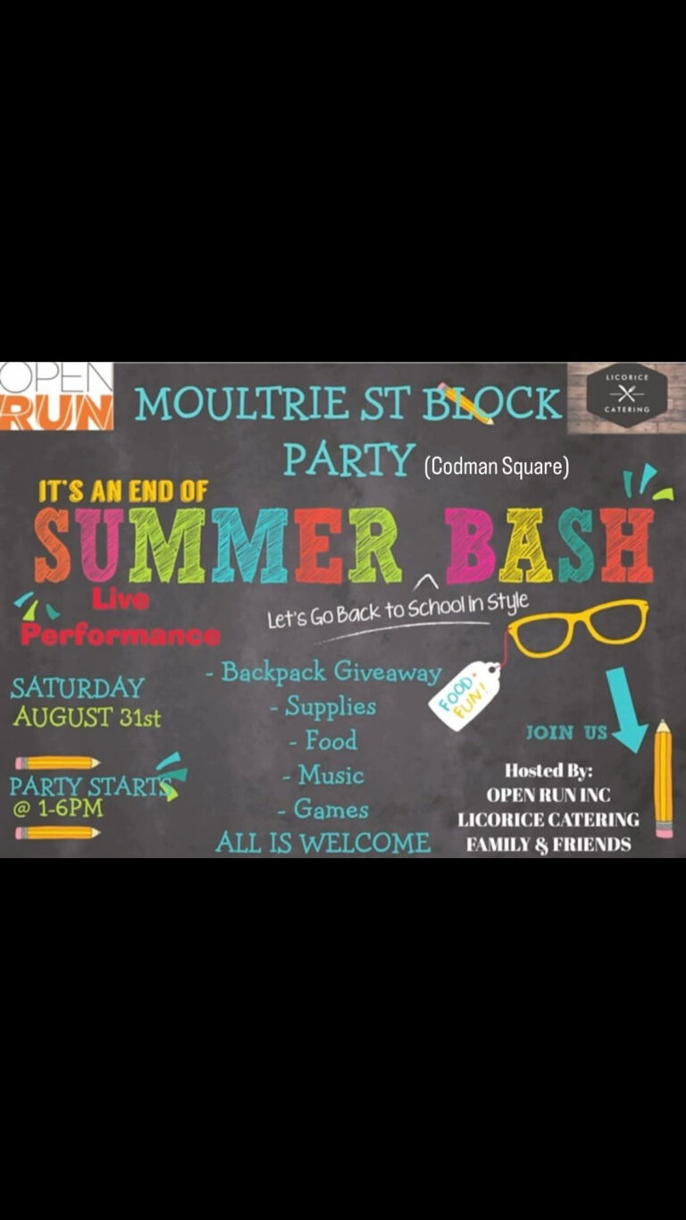 back to school and backpack give away